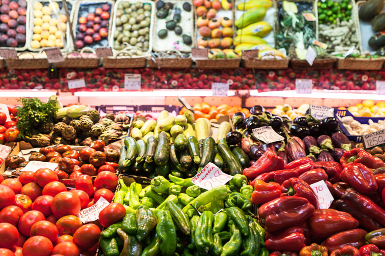 mercado santa catalina